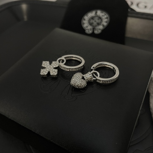 Replica Chrome Hearts Earrings For Women #1234787 $36.00 USD for Wholesale