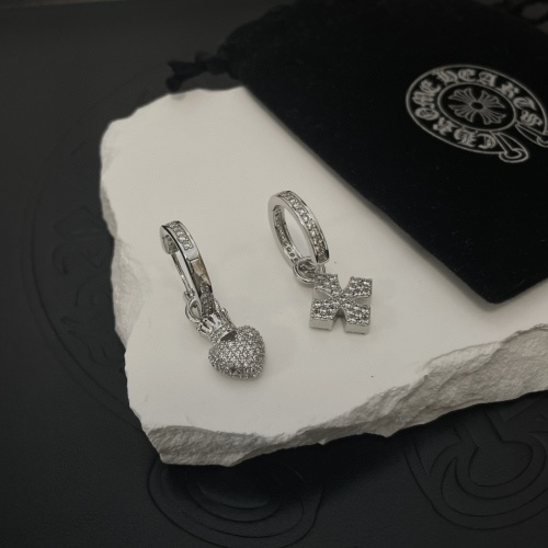 Replica Chrome Hearts Earrings For Women #1234787 $36.00 USD for Wholesale