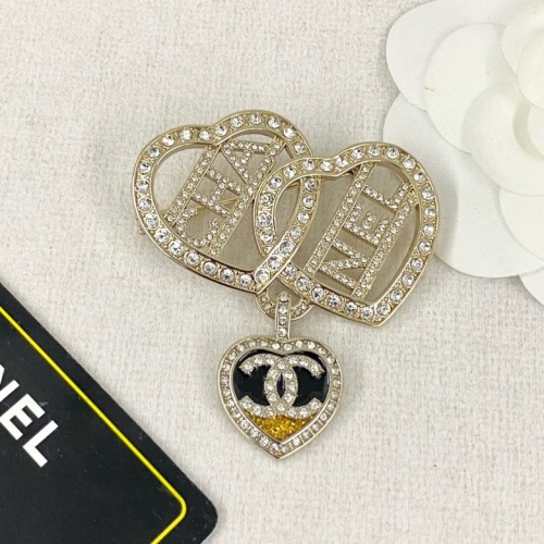 Chanel Brooches For Women #1234794 $38.00 USD, Wholesale Replica Chanel Brooches