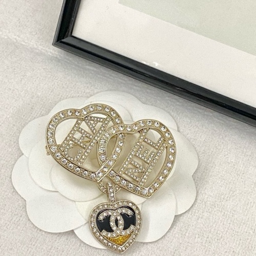 Replica Chanel Brooches For Women #1234794 $38.00 USD for Wholesale