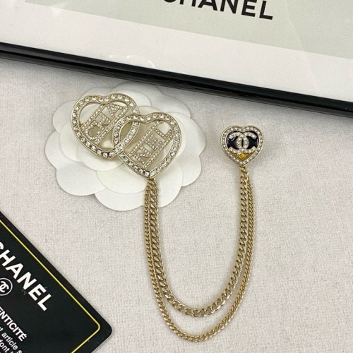 Replica Chanel Brooches For Women #1234796 $40.00 USD for Wholesale