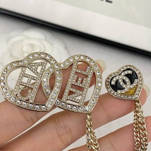 Replica Chanel Brooches For Women #1234796 $40.00 USD for Wholesale