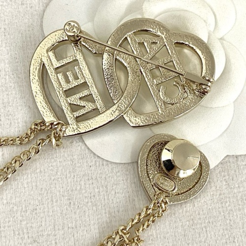 Replica Chanel Brooches For Women #1234796 $40.00 USD for Wholesale