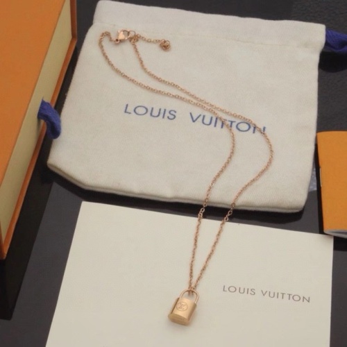 Louis Vuitton Necklaces #1234818 $25.00 USD, Wholesale Replica Louis Vuitton Necklaces