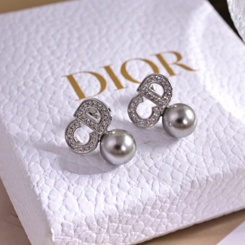 Replica Christian Dior Earrings For Women #1234824 $27.00 USD for Wholesale