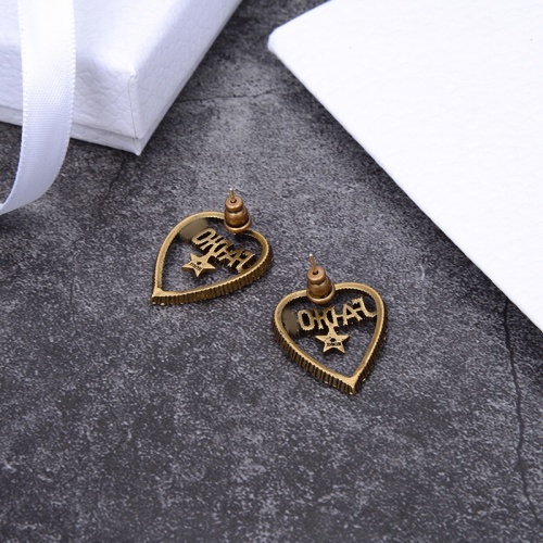 Replica Christian Dior Earrings For Women #1234827 $32.00 USD for Wholesale