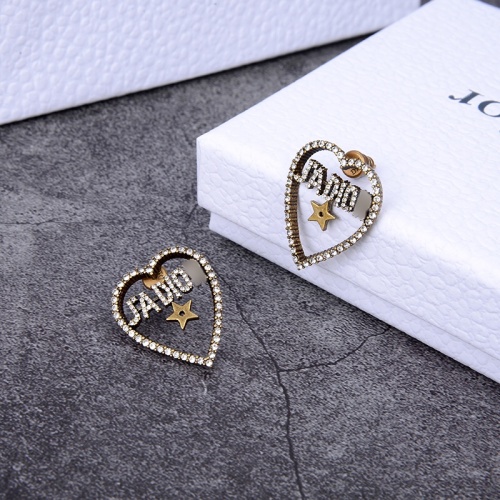 Replica Christian Dior Earrings For Women #1234827 $32.00 USD for Wholesale