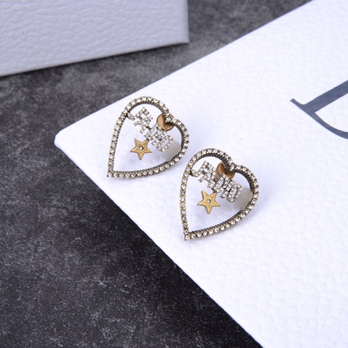 Replica Christian Dior Earrings For Women #1234827 $32.00 USD for Wholesale