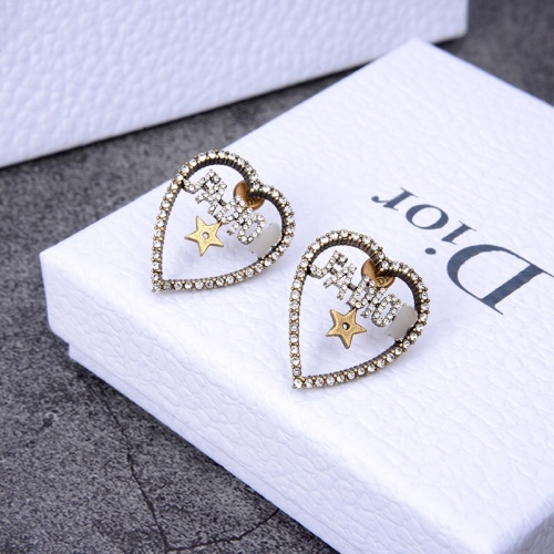 Replica Christian Dior Earrings For Women #1234827 $32.00 USD for Wholesale