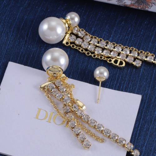 Replica Christian Dior Earrings For Women #1234837 $27.00 USD for Wholesale