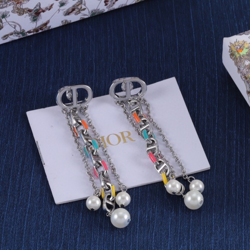 Replica Christian Dior Earrings For Women #1234840 $29.00 USD for Wholesale