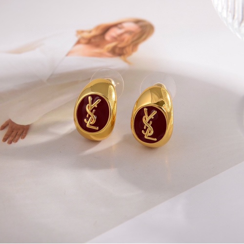 Yves Saint Laurent YSL Earrings For Women #1234875 $25.00 USD, Wholesale Replica Yves Saint Laurent YSL Earrings