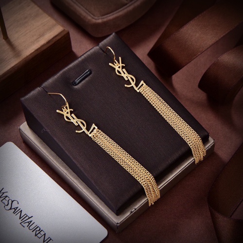 Replica Yves Saint Laurent YSL Earrings For Women #1234876 $27.00 USD for Wholesale