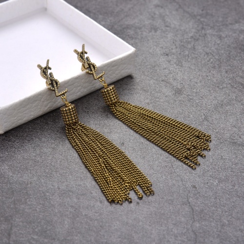 Replica Yves Saint Laurent YSL Earrings For Women #1234877 $29.00 USD for Wholesale