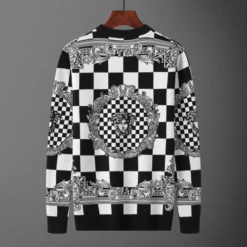 Replica Versace Sweaters Long Sleeved For Men #1234890 $45.00 USD for Wholesale