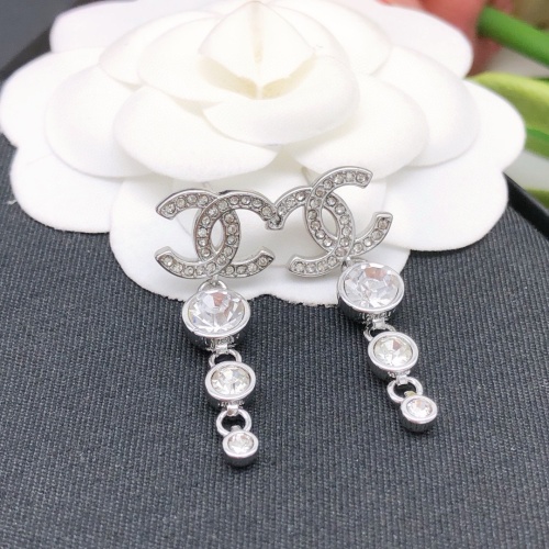 Replica Chanel Earrings For Women #1234897 $27.00 USD for Wholesale