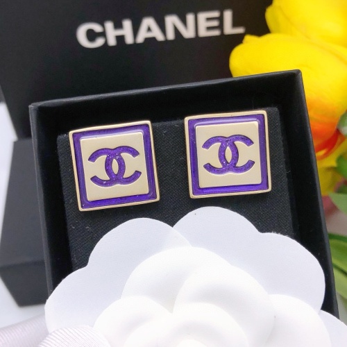 Replica Chanel Earrings For Women #1234898 $27.00 USD for Wholesale