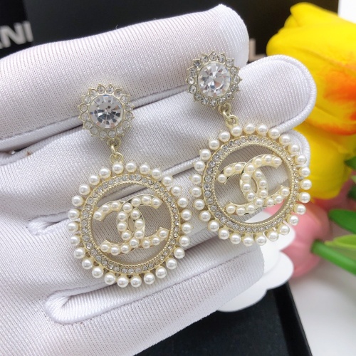 Replica Chanel Earrings For Women #1234899 $29.00 USD for Wholesale