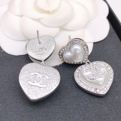 Replica Chanel Earrings For Women #1234901 $32.00 USD for Wholesale