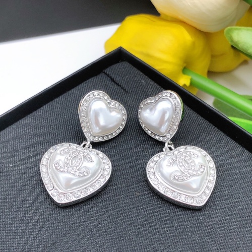 Replica Chanel Earrings For Women #1234901 $32.00 USD for Wholesale