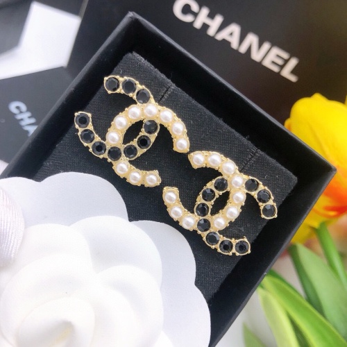 Replica Chanel Earrings For Women #1234902 $27.00 USD for Wholesale