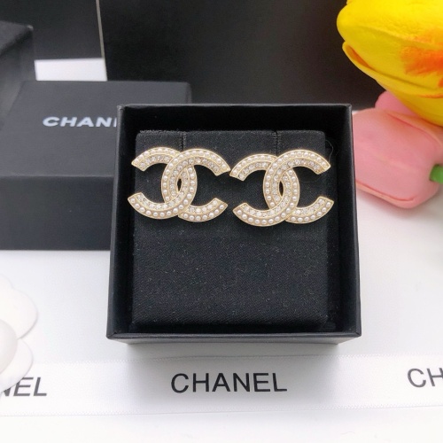 Replica Chanel Earrings For Women #1234909 $29.00 USD for Wholesale