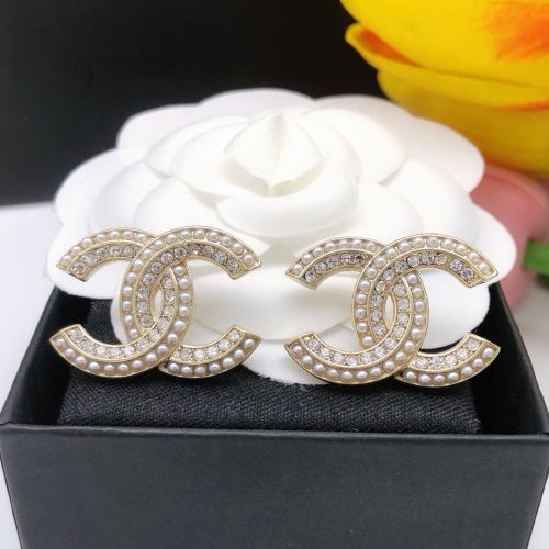 Replica Chanel Earrings For Women #1234909 $29.00 USD for Wholesale