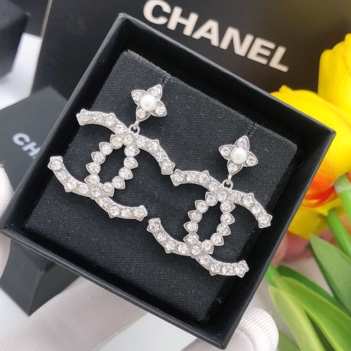 Replica Chanel Earrings For Women #1234910 $29.00 USD for Wholesale