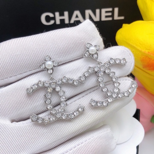 Replica Chanel Earrings For Women #1234910 $29.00 USD for Wholesale