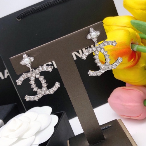 Replica Chanel Earrings For Women #1234910 $29.00 USD for Wholesale