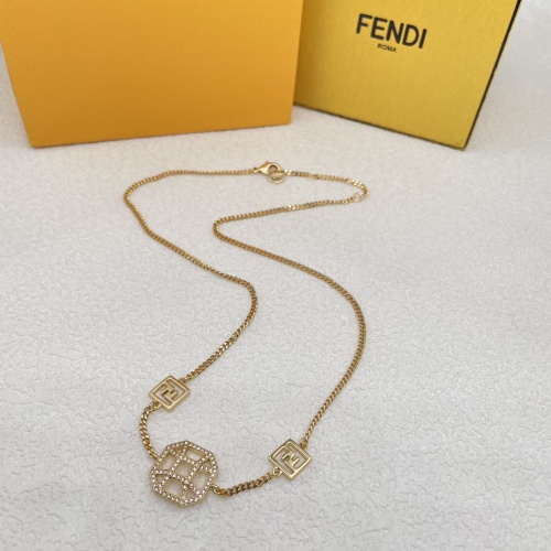 Fendi Necklaces #1234930 $48.00 USD, Wholesale Replica Fendi Necklaces