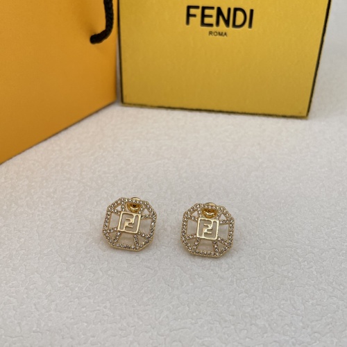 Fendi Earrings For Women #1234931 $48.00 USD, Wholesale Replica Fendi Earrings