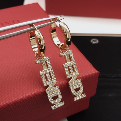 Fendi Earrings For Women #1234939 $29.00 USD, Wholesale Replica Fendi Earrings