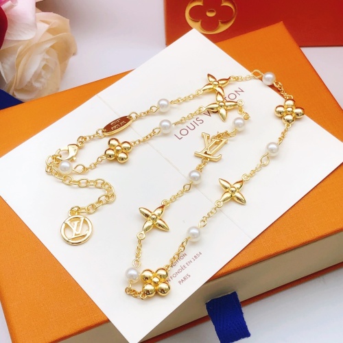 Louis Vuitton Necklaces #1234962 $34.00 USD, Wholesale Replica Louis Vuitton Necklaces