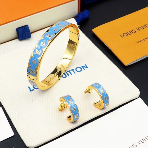 Louis Vuitton LV Jewelry Set #1234989 $48.00 USD, Wholesale Replica Louis Vuitton LV Jewelry Set