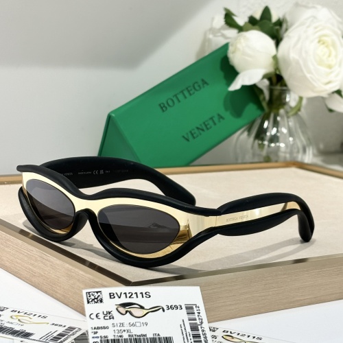 Bottega Veneta AAA Quality Sunglasses #1235022 $68.00 USD, Wholesale Replica Bottega Veneta AAA Quality Sunglasses