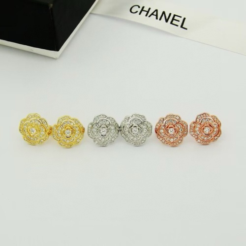 Replica Chanel Earrings For Women #1235077 $27.00 USD for Wholesale