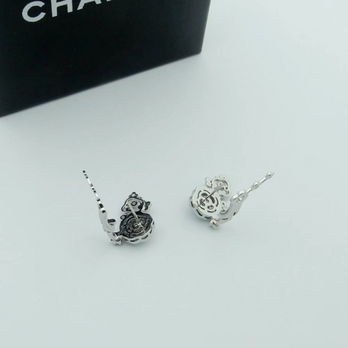 Replica Chanel Earrings For Women #1235083 $32.00 USD for Wholesale