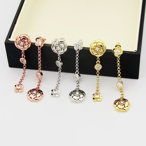 Replica Chanel Earrings For Women #1235086 $27.00 USD for Wholesale