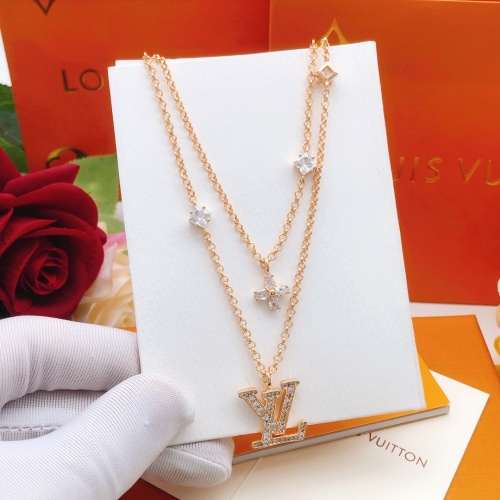 Louis Vuitton Necklaces #1235091 $40.00 USD, Wholesale Replica Louis Vuitton Necklaces