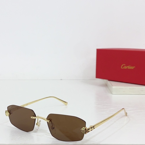 Cartier AAA Quality Sunglassess #1235100 $45.00 USD, Wholesale Replica Cartier AAA Quality Sunglassess