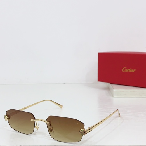 Cartier AAA Quality Sunglassess #1235101 $45.00 USD, Wholesale Replica Cartier AAA Quality Sunglassess