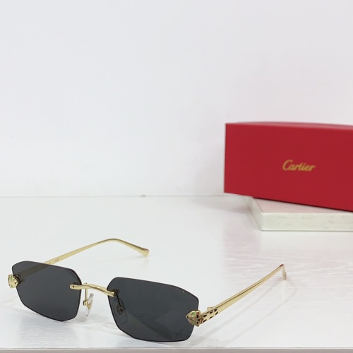 Cartier AAA Quality Sunglassess #1235103 $45.00 USD, Wholesale Replica Cartier AAA Quality Sunglassess