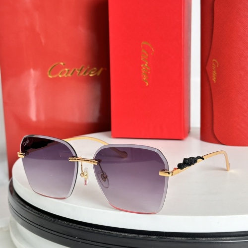 Cartier AAA Quality Sunglassess #1235104 $60.00 USD, Wholesale Replica Cartier AAA Quality Sunglassess