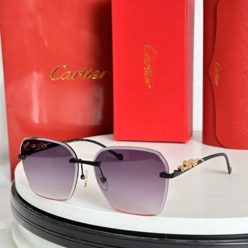 Cartier AAA Quality Sunglassess #1235105 $60.00 USD, Wholesale Replica Cartier AAA Quality Sunglassess