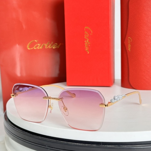 Cartier AAA Quality Sunglassess #1235106 $60.00 USD, Wholesale Replica Cartier AAA Quality Sunglassess