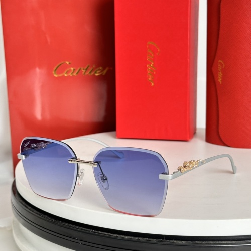 Cartier AAA Quality Sunglassess #1235108 $60.00 USD, Wholesale Replica Cartier AAA Quality Sunglassess