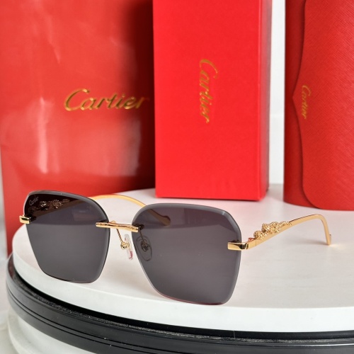 Cartier AAA Quality Sunglassess #1235109 $60.00 USD, Wholesale Replica Cartier AAA Quality Sunglassess