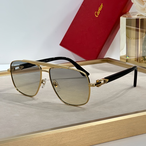 Cartier AAA Quality Sunglassess #1235111 $68.00 USD, Wholesale Replica Cartier AAA Quality Sunglassess