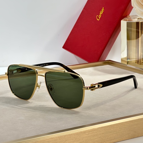 Cartier AAA Quality Sunglassess #1235113 $68.00 USD, Wholesale Replica Cartier AAA Quality Sunglassess